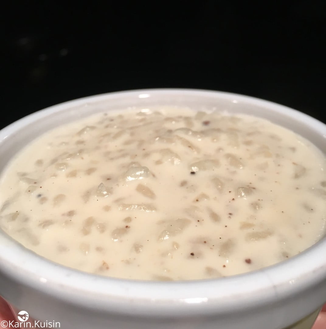 riz au lait vanille