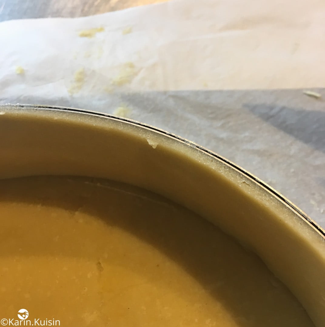 pâte sucrée foncer