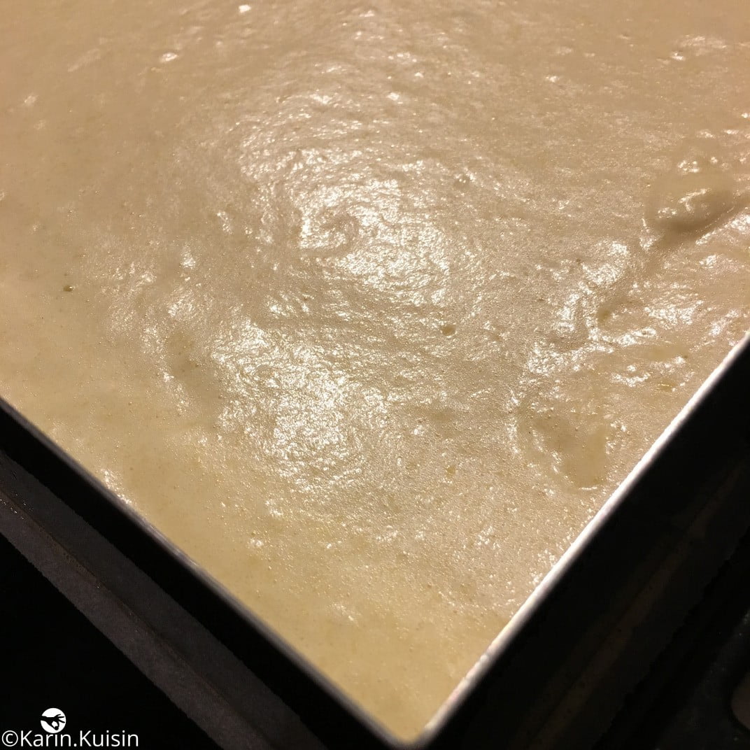 Génoise cuisson cadre