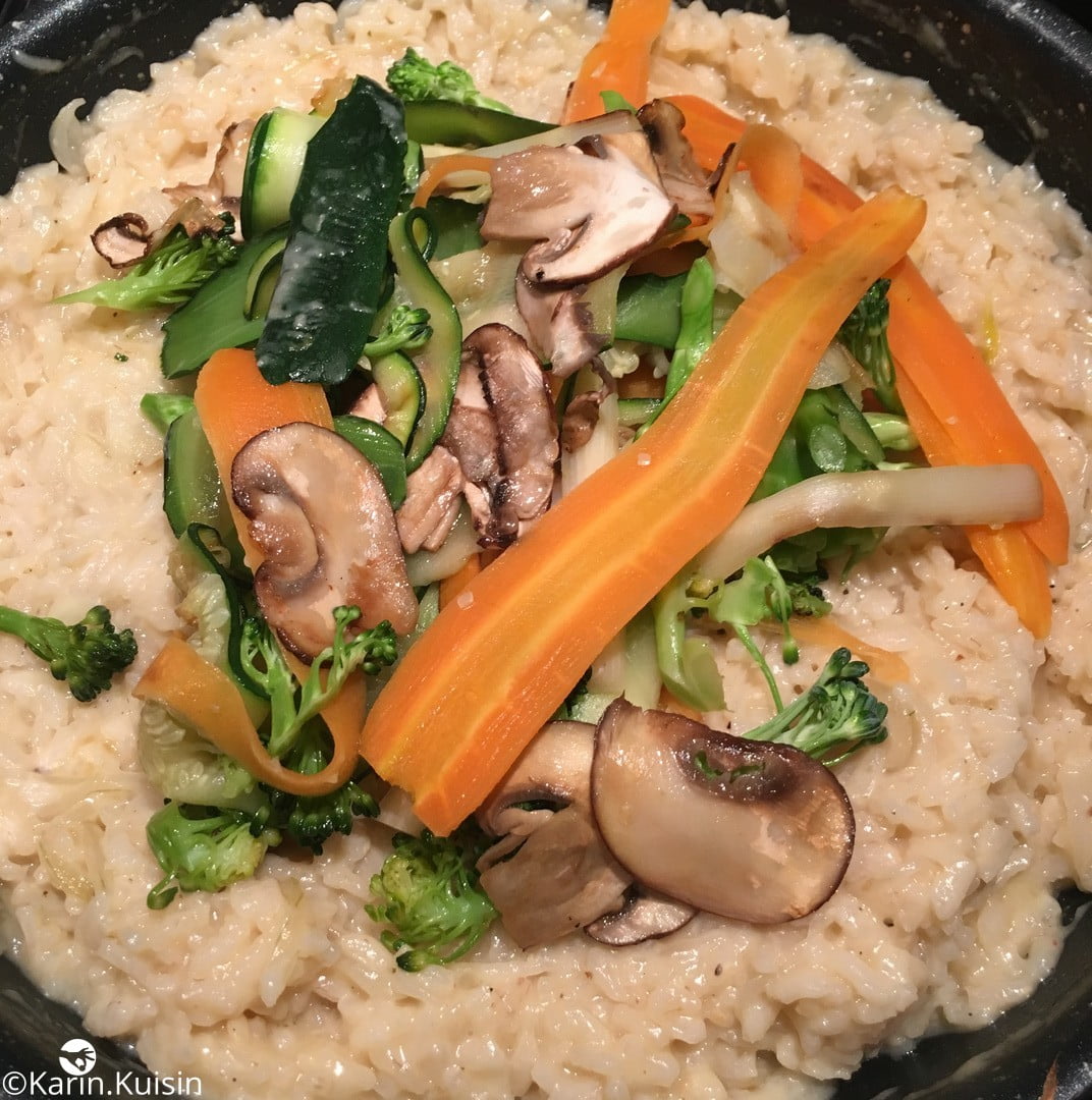 Risotto aux petits légumes