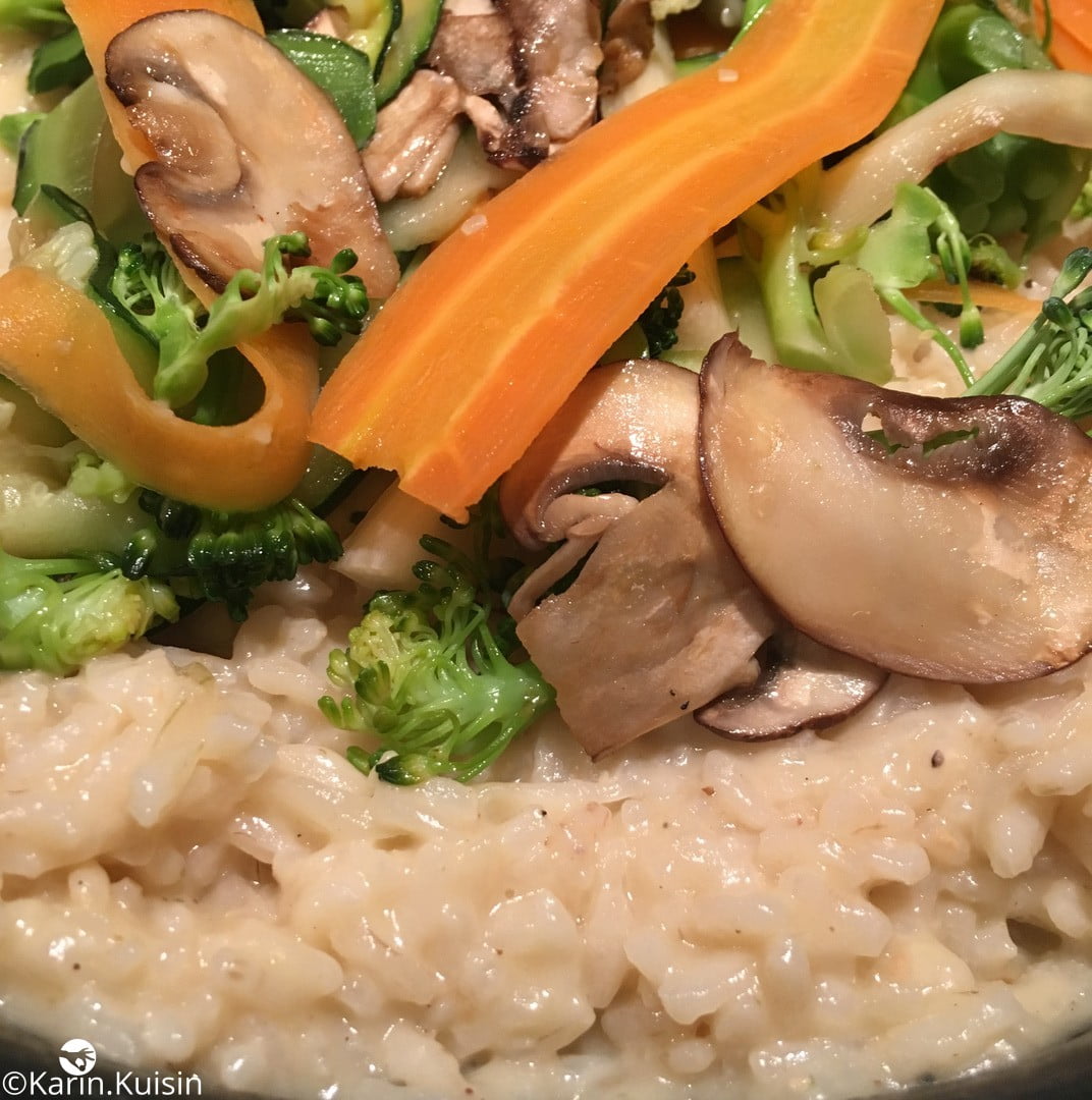 Risotto aux petits légumes