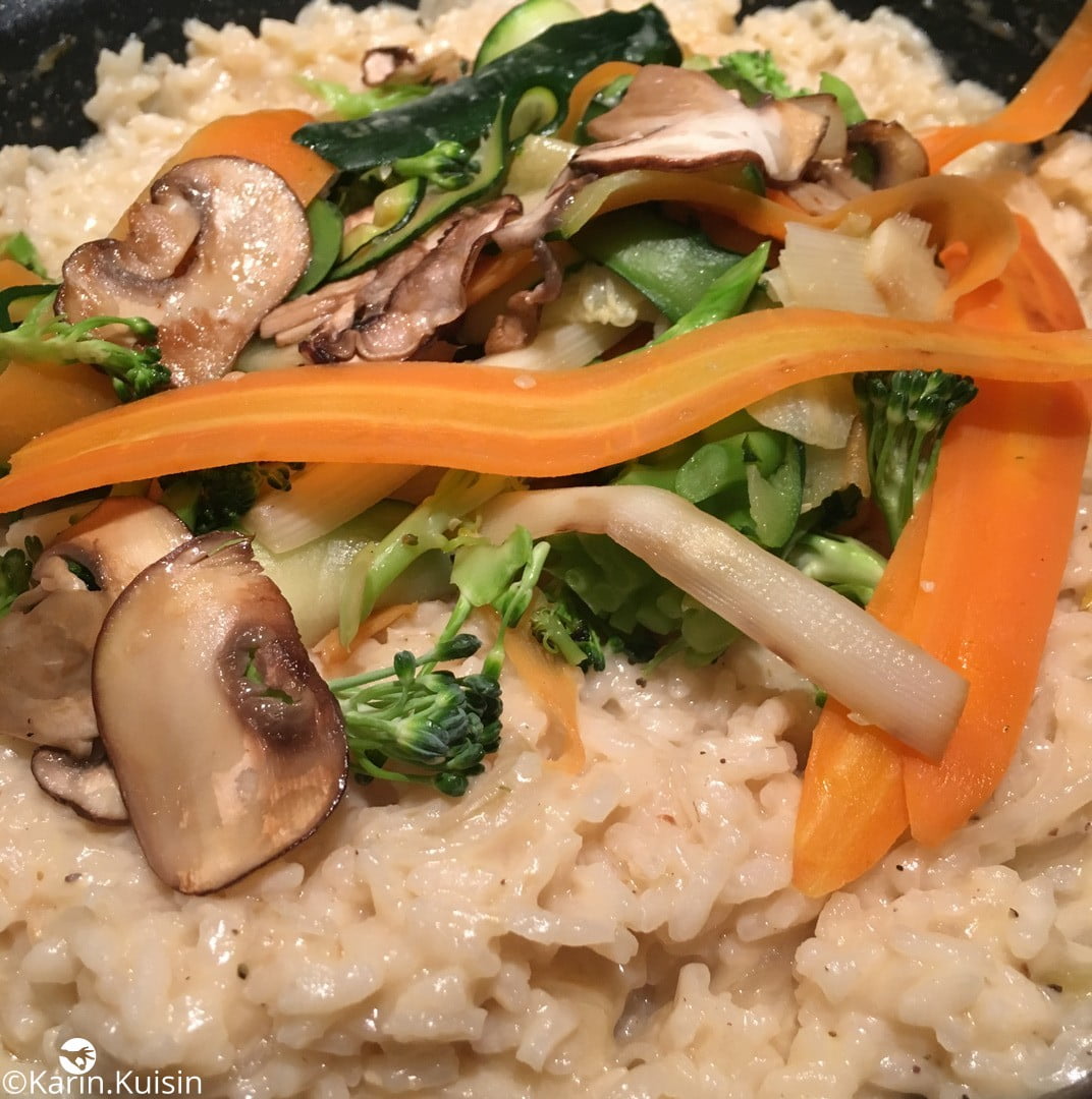 Risotto aux petits légumes