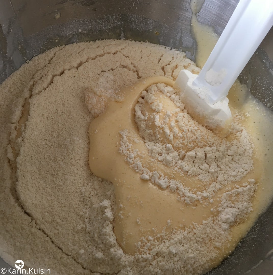 cake pamplemousse préparation