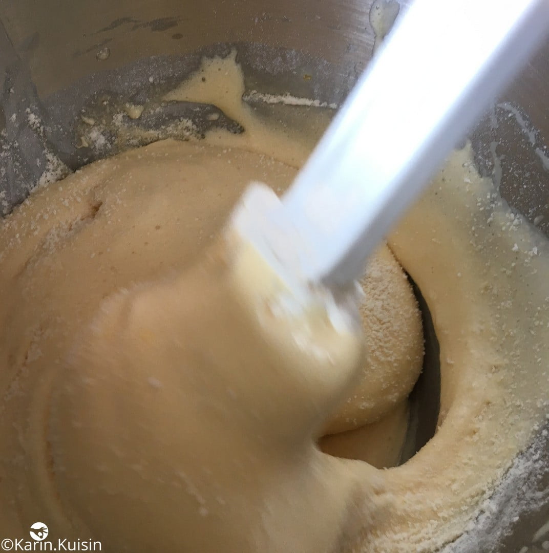 cake pamplemousse préparation