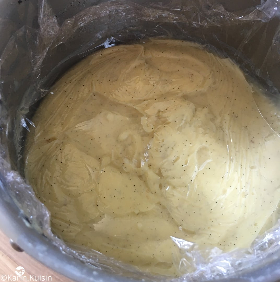 crème pâtissière filmer