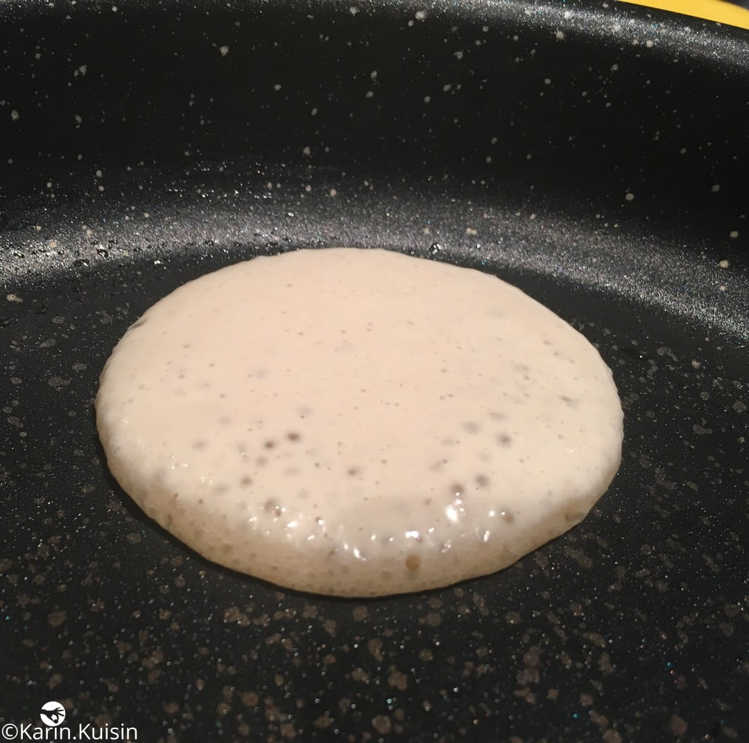crumpet cuisson