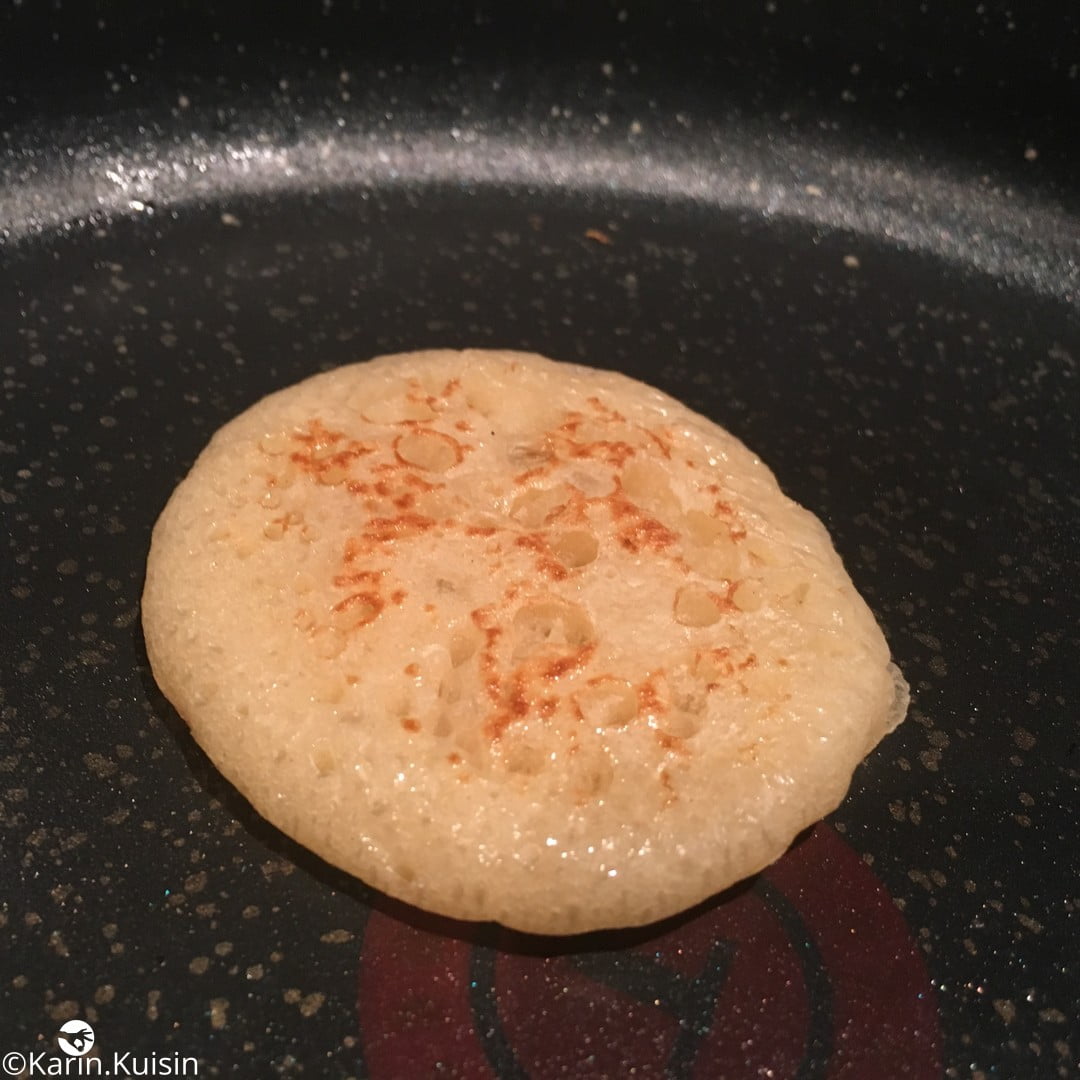 crumpet cuisson