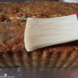 cake citron vert menthe imbiber