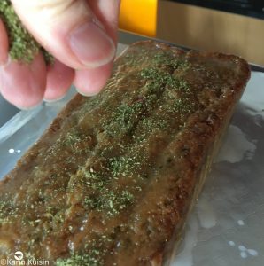 cake citron vert menthe