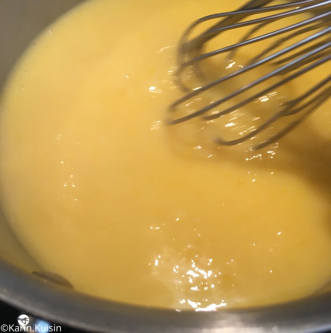 crème pâtissière cuisson