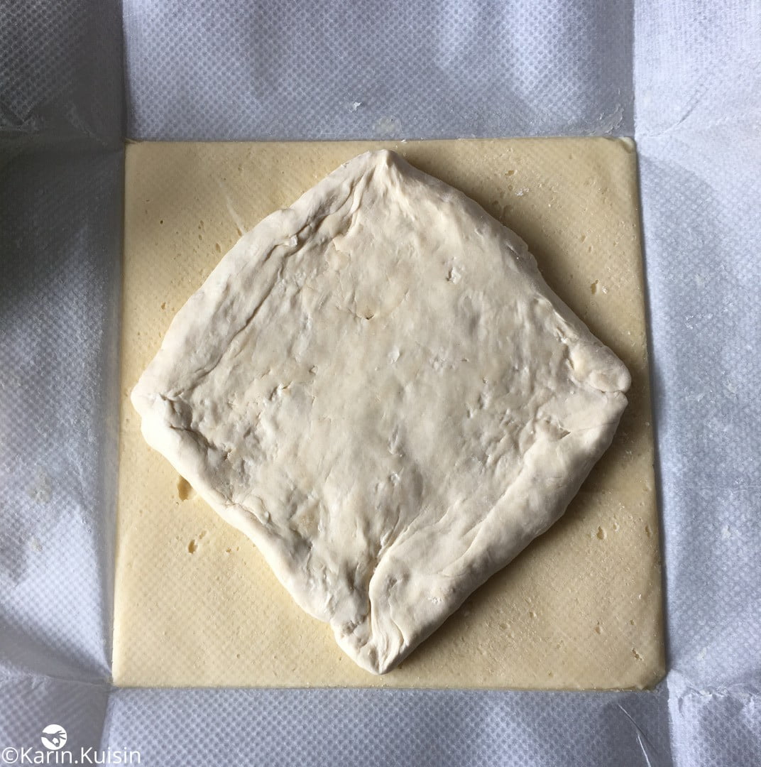pâte feuilletée enchâsser