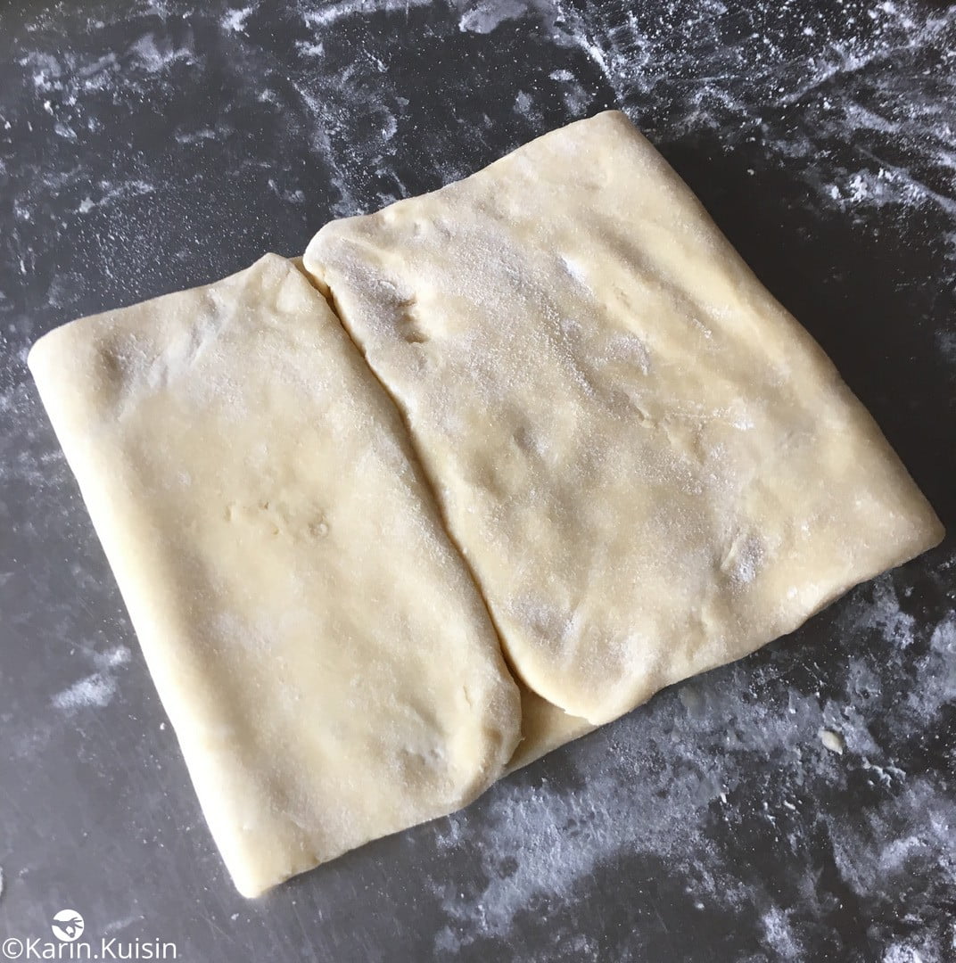 pâte feuilletée tour double