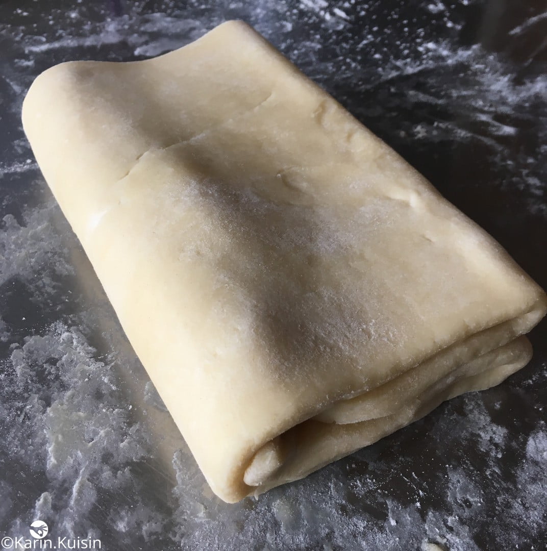 pâte feuilletée tour double