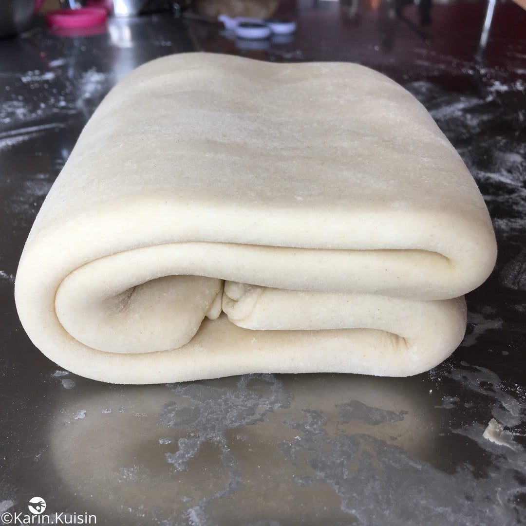 pâte feuilletée tour double
