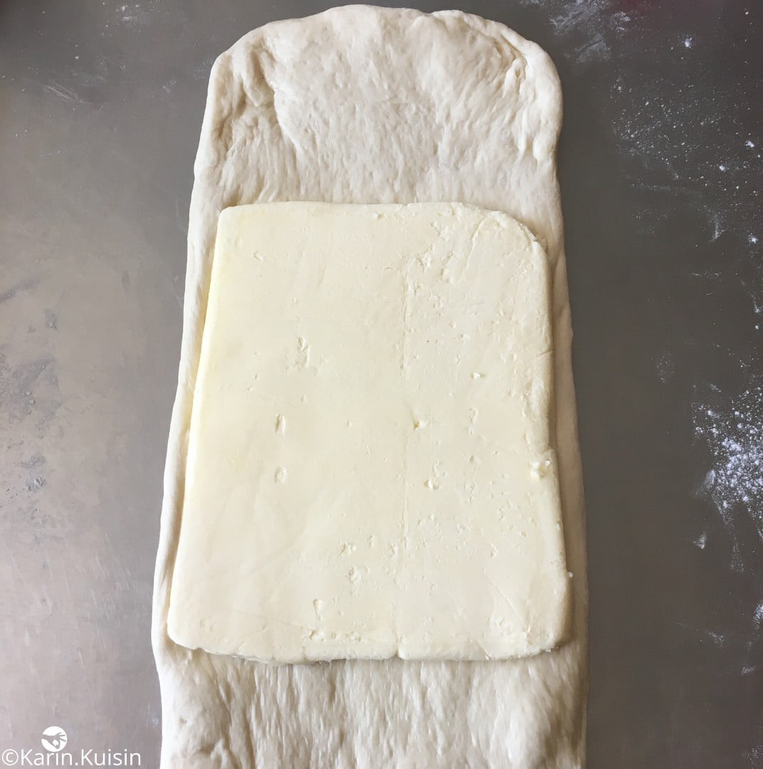 pâte feuilletée levée PLF enchasser