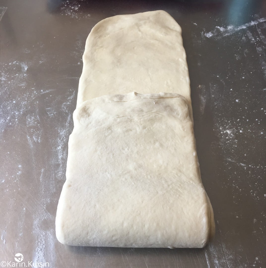 pâte feuilletée levée PLF tour simple