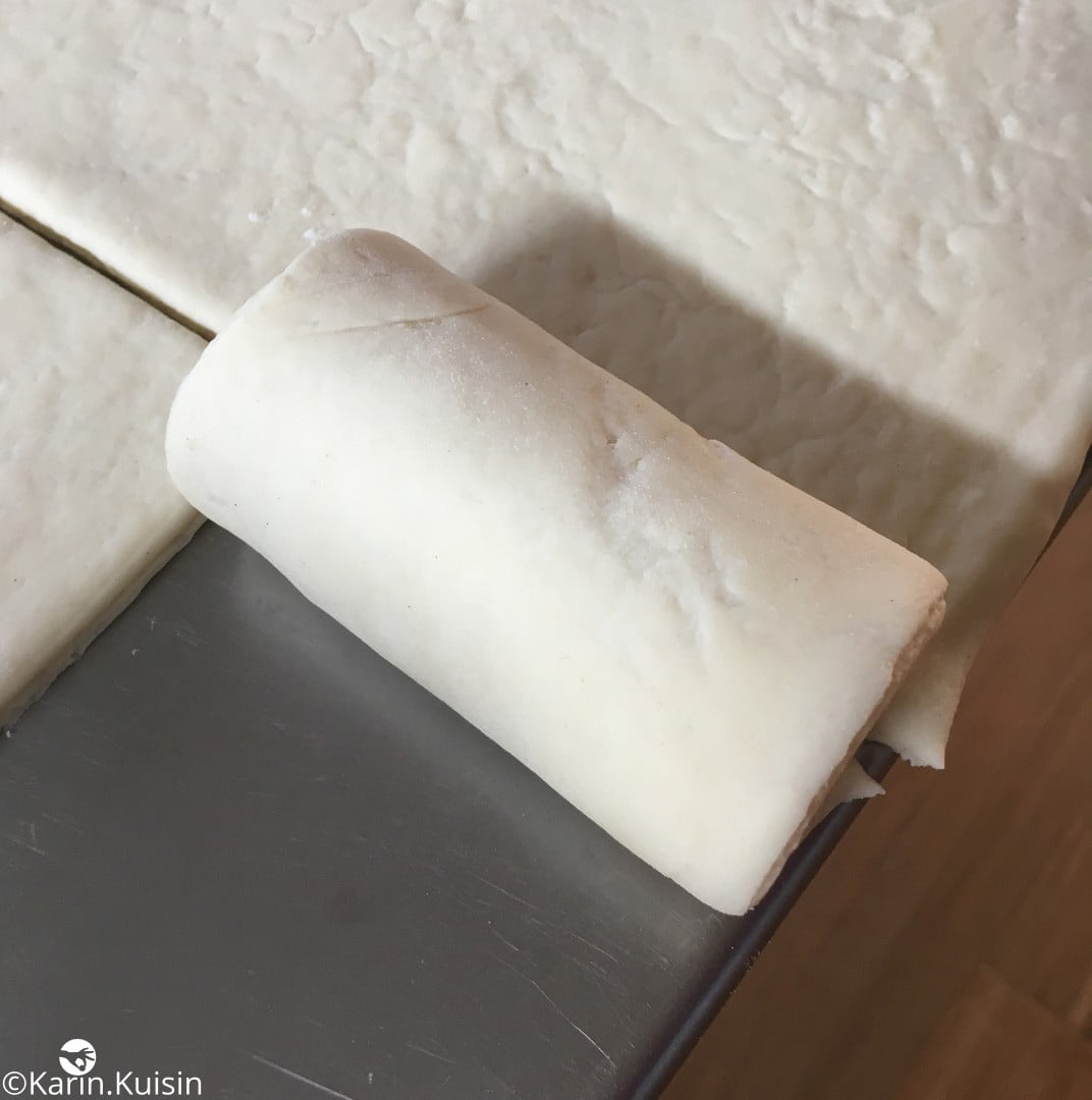 pâte feuilletée levée PLF détailler pain chocolat