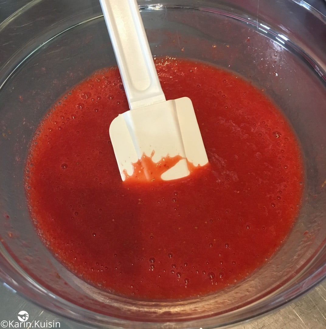 purée fraise