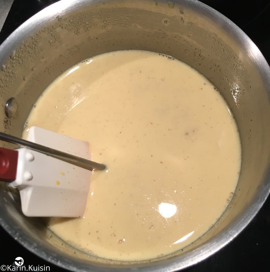 crème anglaise cuisson