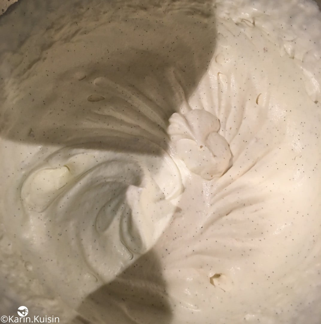 bol crème vanille fouetter