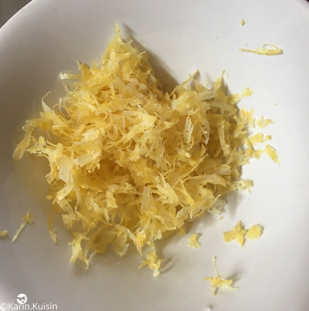 zeste citron jaune