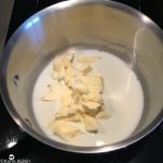 pâte à choux lait beurre fondre
