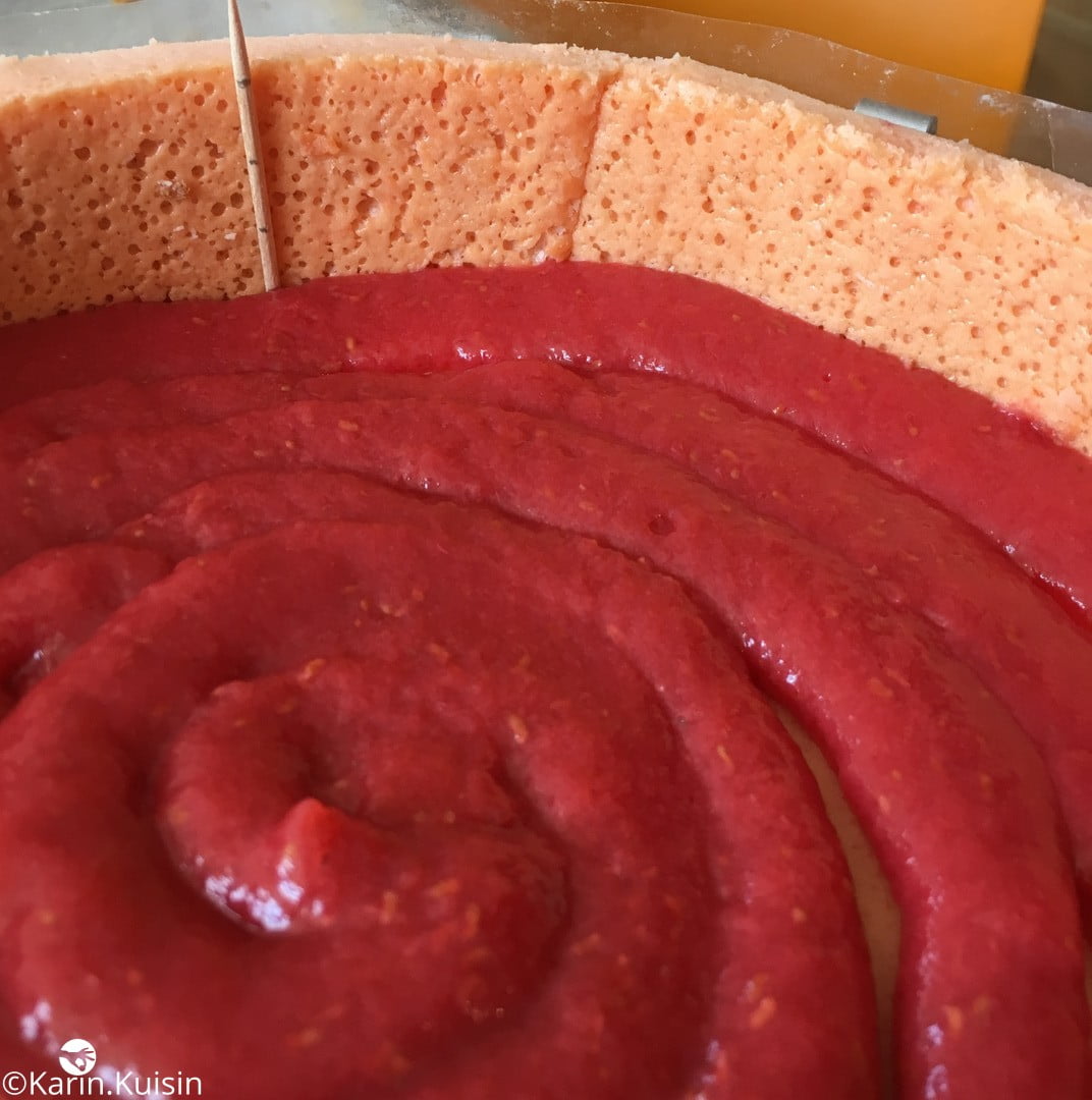 Charlotte aux fraises montage