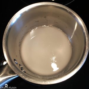 sirop sucre eau
