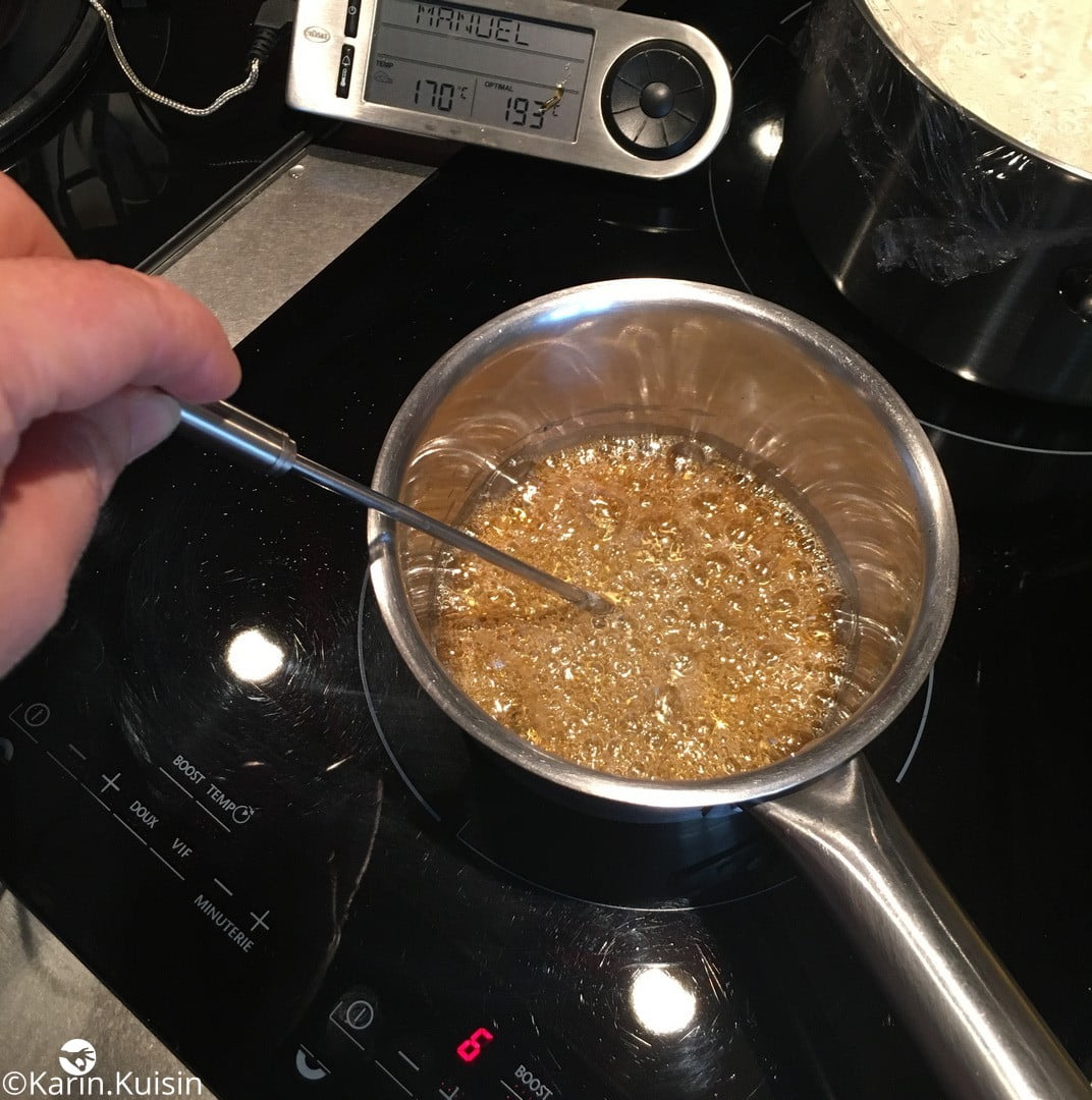 sirop caramel cuisson