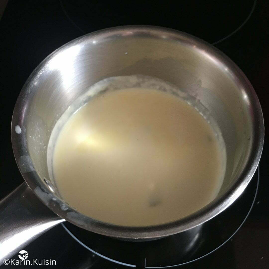 crème basilic citron chauffer