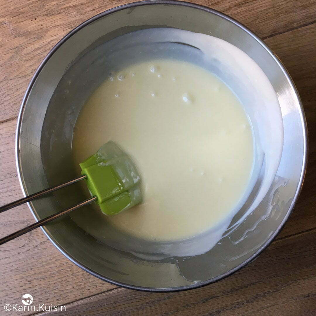 ganache crème mélanger