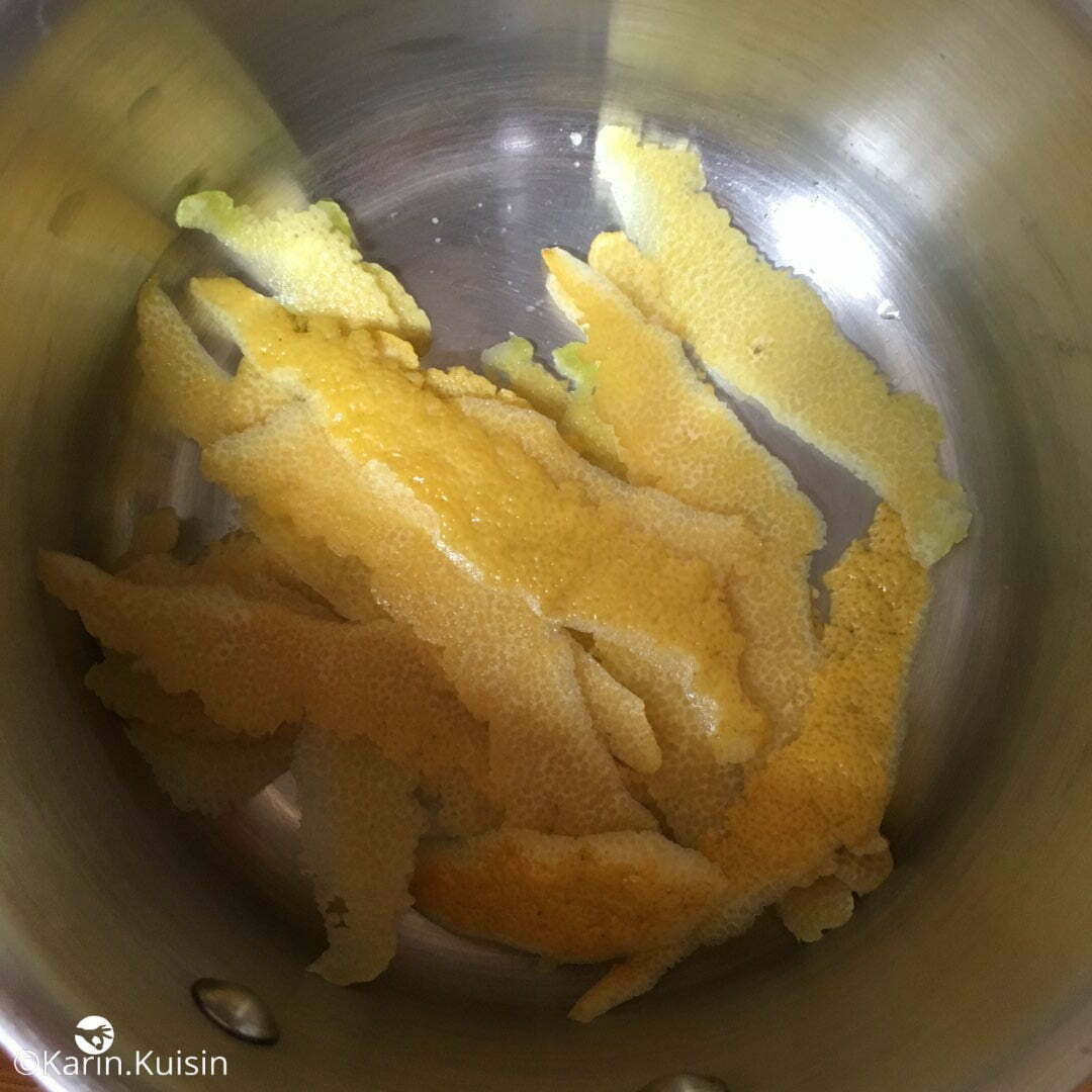 citron jaune zeste
