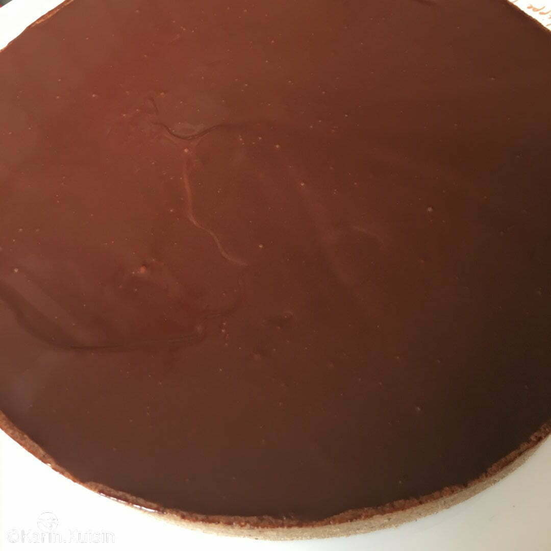 tarte chocolat sarrasin montage