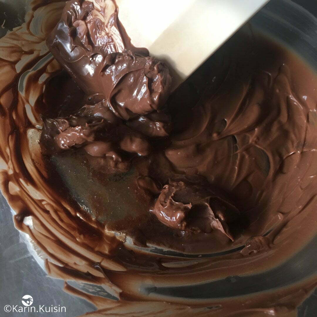 ganache montée chocolat au lait