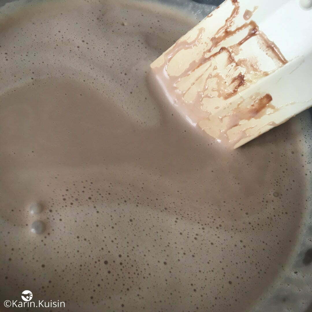 ganache montée chocolat au lait