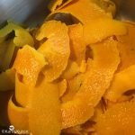 zeste orange rincer