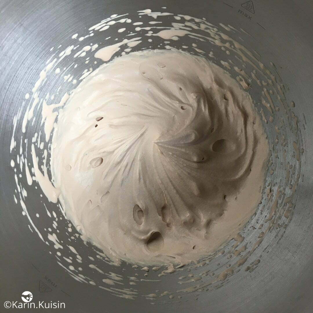 ganache chocolat lait fouetter