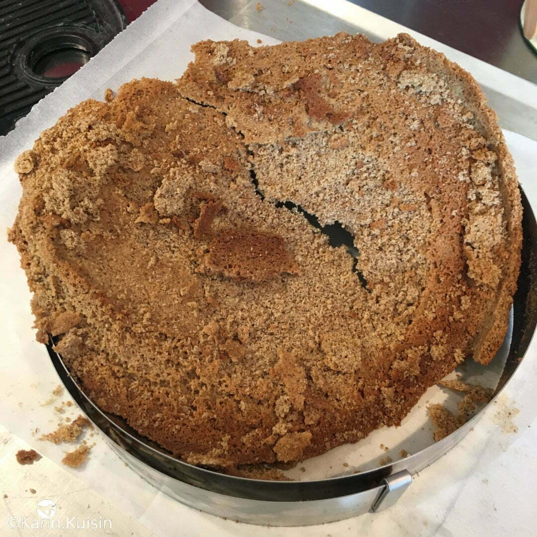 Fin du fond de tarte en sablé