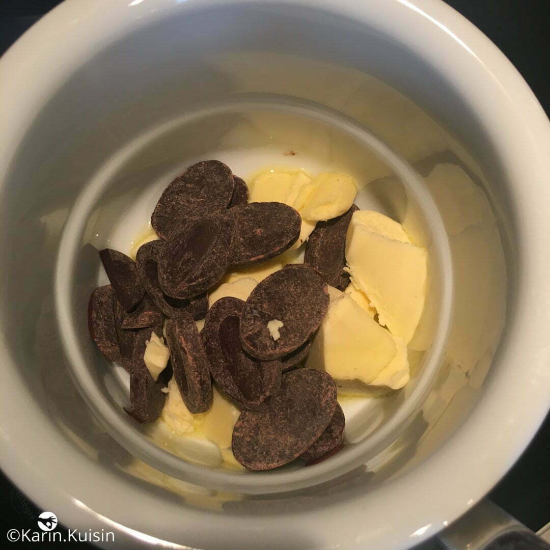 beurre chocolat fondre
