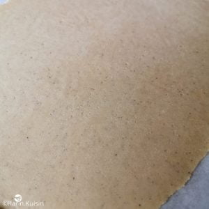 pâte sablée étaler