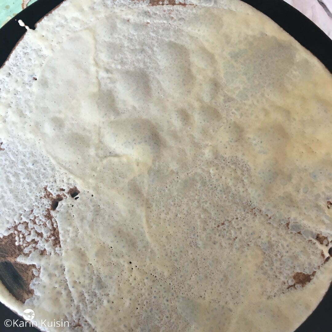crêpe cuisson froment