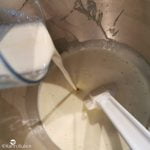 crème sabayon verser