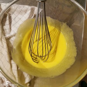 oeuf sucre fouetter