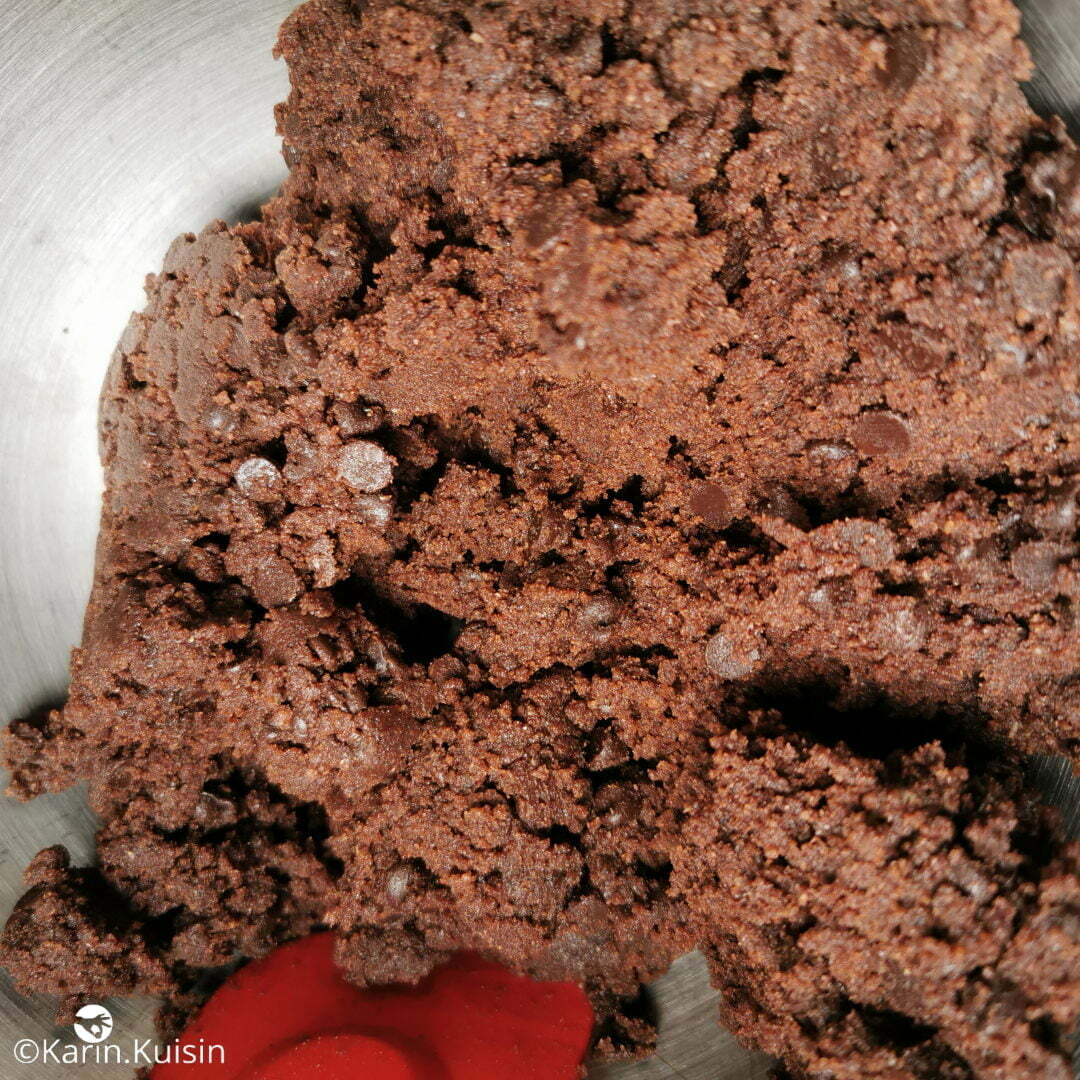 biscuit chocolat pépites mélanger