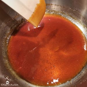 caramel à sec
