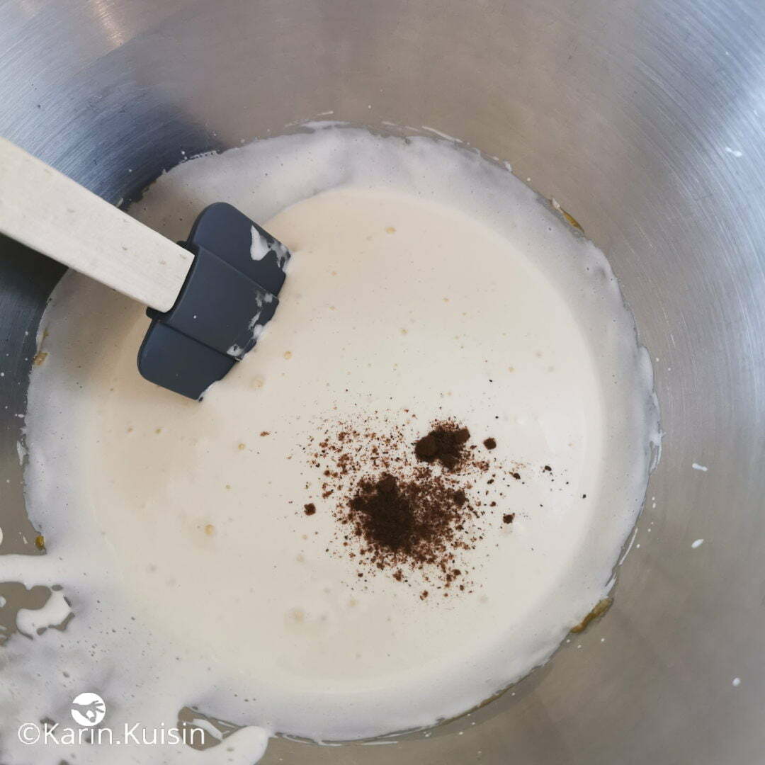 oeuf sucre vanille ajouter