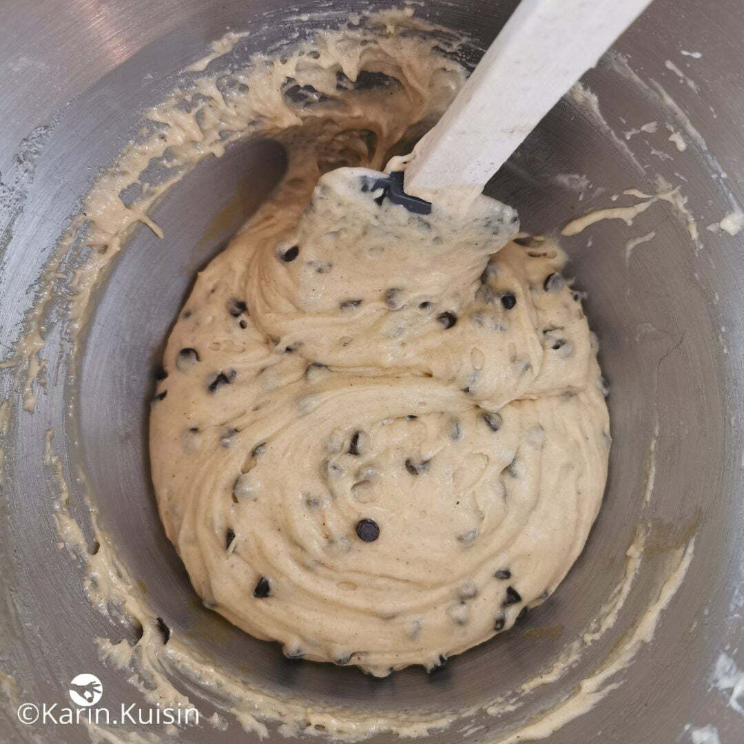 appareil madeleine pépite chocolat ajouter