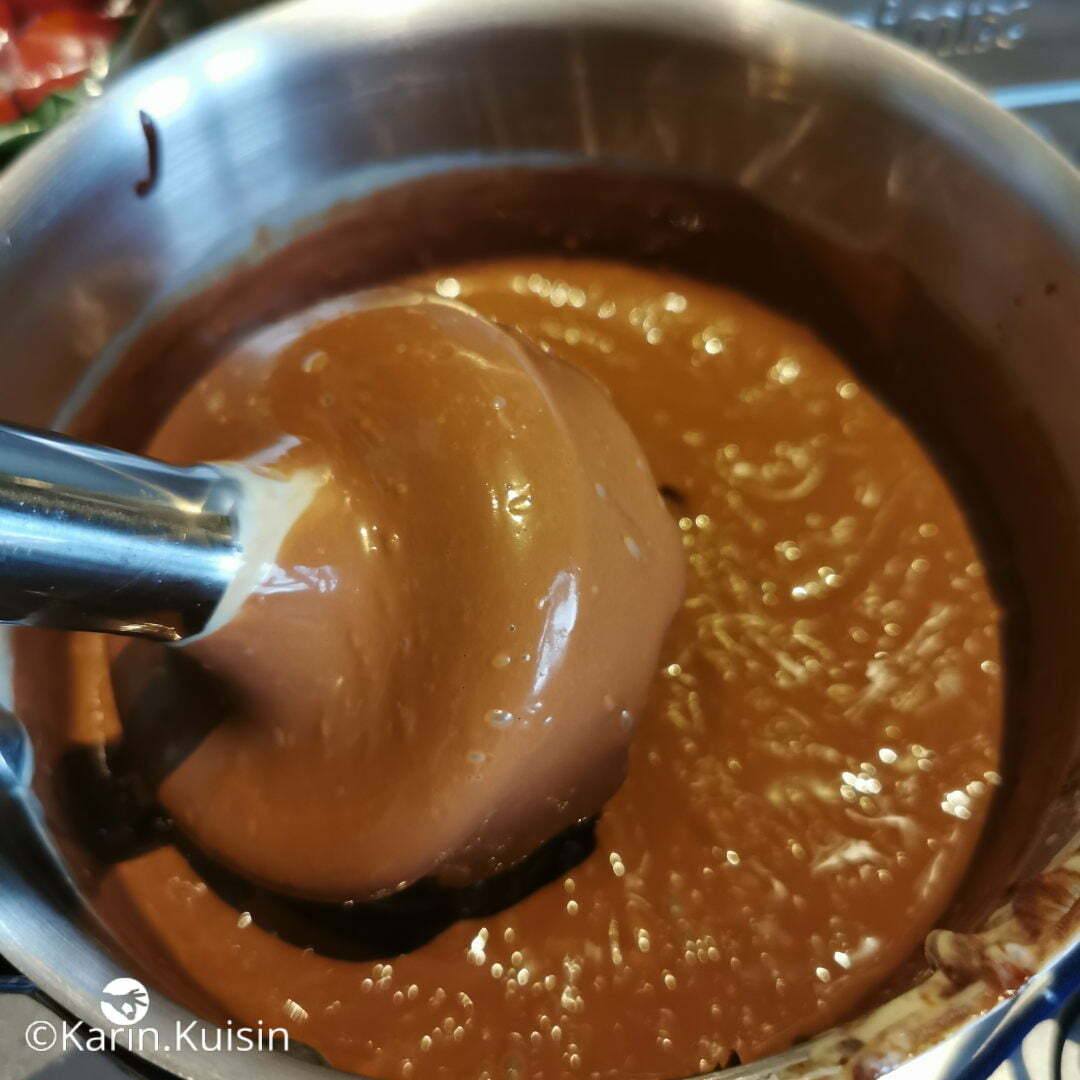 crémeux chocolat mixer
