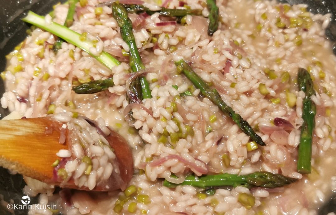 risotto cuisson mélanger