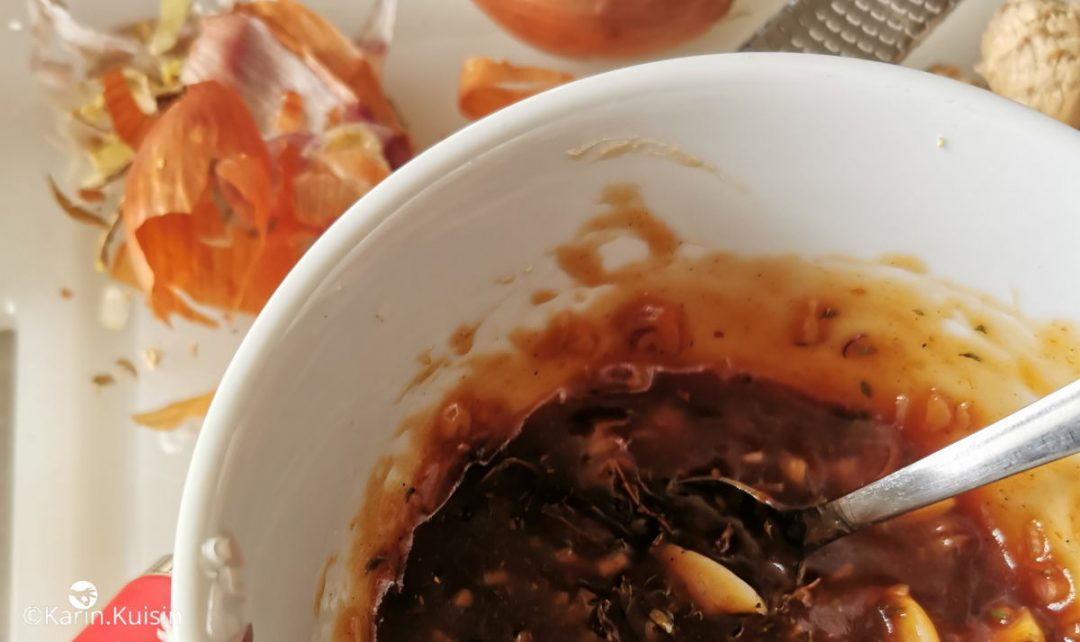 marinade mélanger